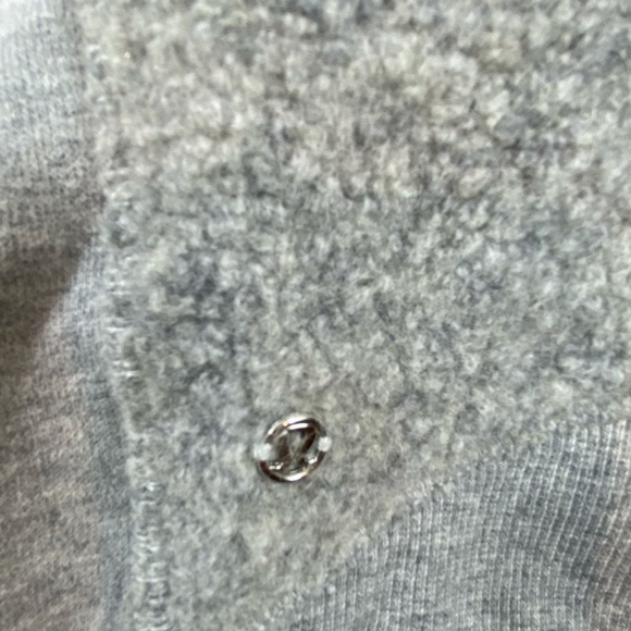 Lululemon Alpaca Wool blend knit bomber gray jacket size 4. - Picture 5 of 5